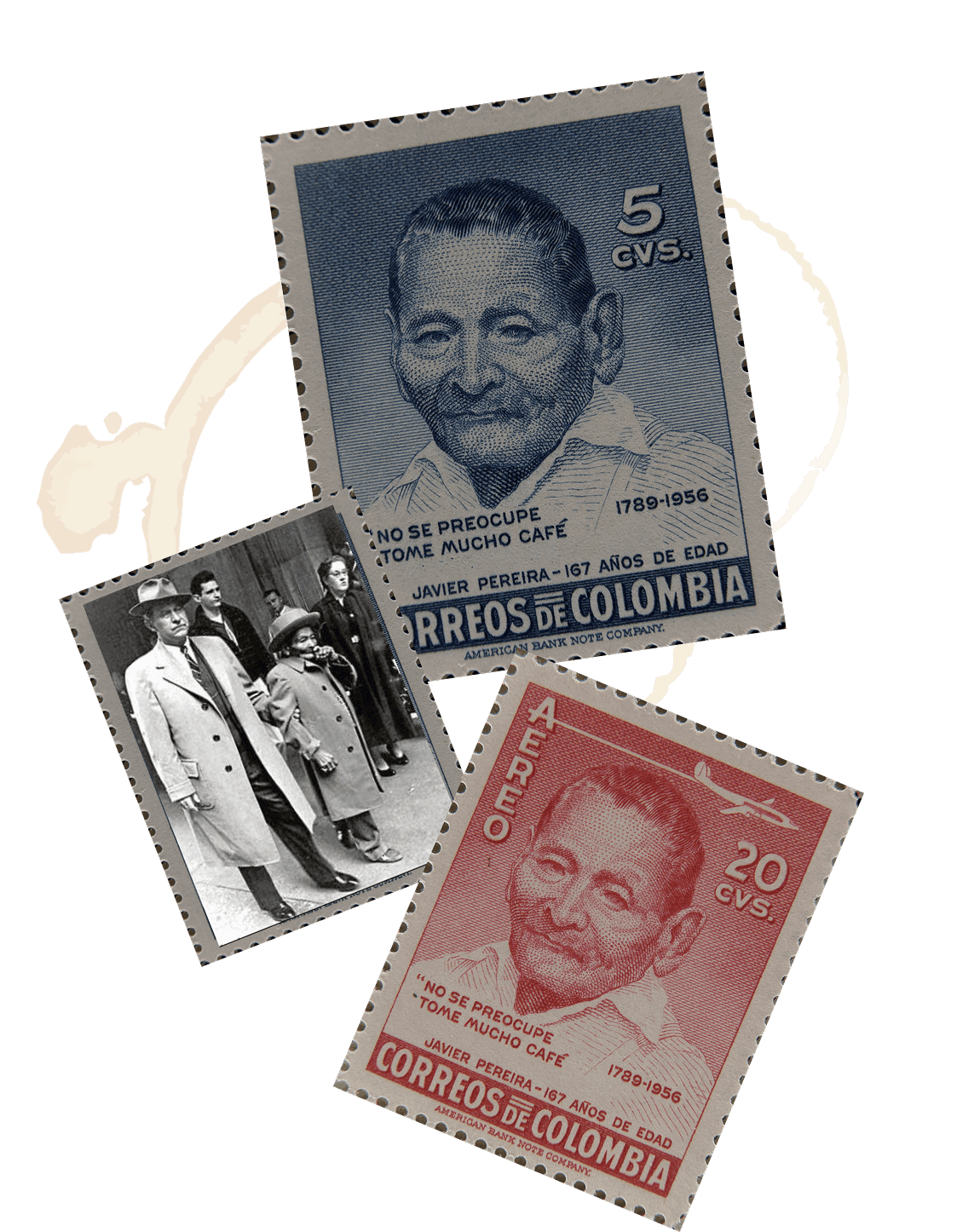 Javier Pereira — vintage postal