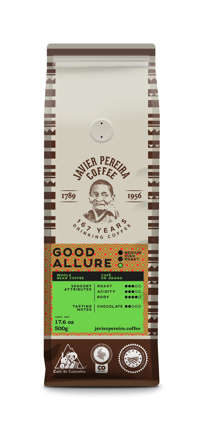 GOOD ALLURE · Chocolatey Colombian coffee