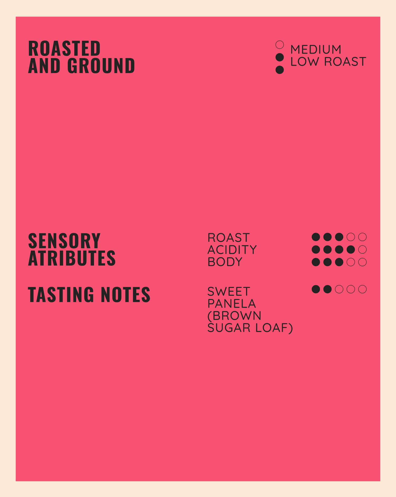 TASTY CHARM PRODUCT CARD-250